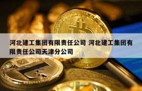 河北建工集团有限责任公司 河北建工集团有限责任公司天津分公司